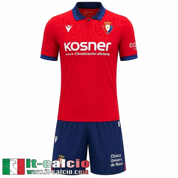 Maglie Calcio Osasuna Prima Bambini 26 27