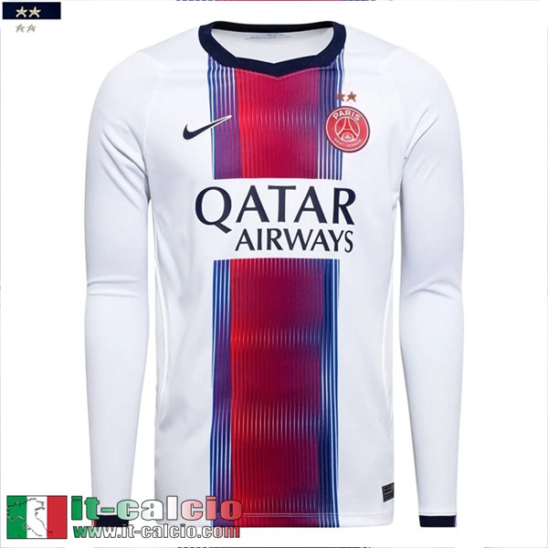 Maglie Calcio PSG Seconda Uomo Maniche Lunghe 26 27 TBB1100