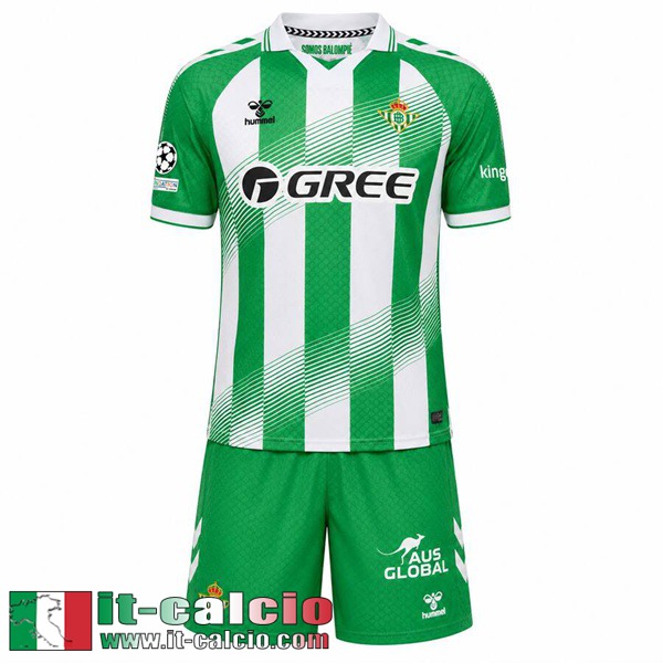 Maglie Calcio Real Betis Prima Bambini 26 27