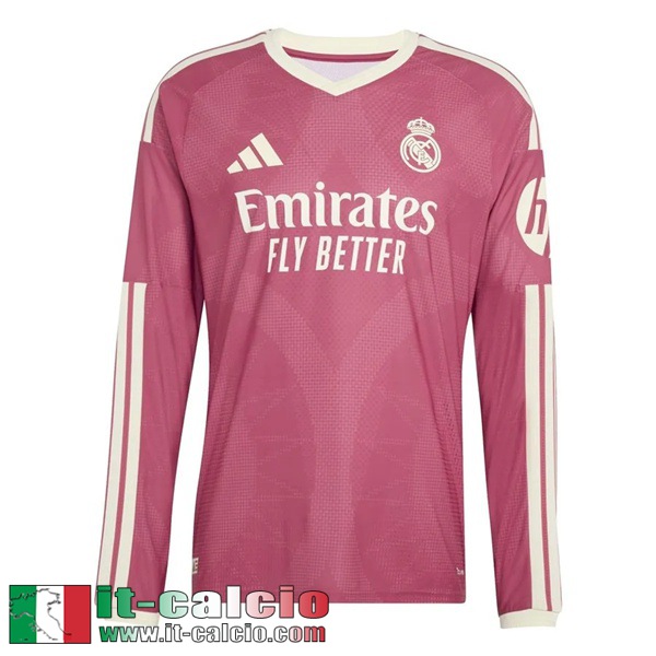 Maglie Calcio Real Madrid Terza Uomo Maniche Lunghe 26 27