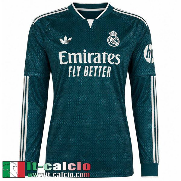 Maglie Calcio Real Madrid Seconda Uomo Maniche Lunghe 26 27