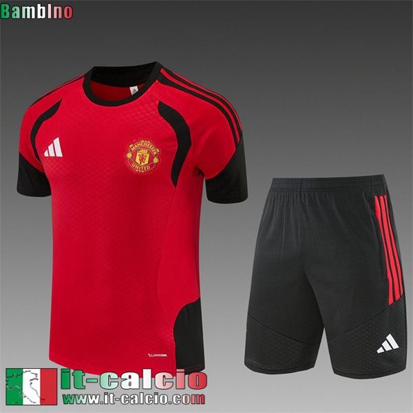 KIT: Magliette a maniche corte Manchester United Bambini 26 27 H1099