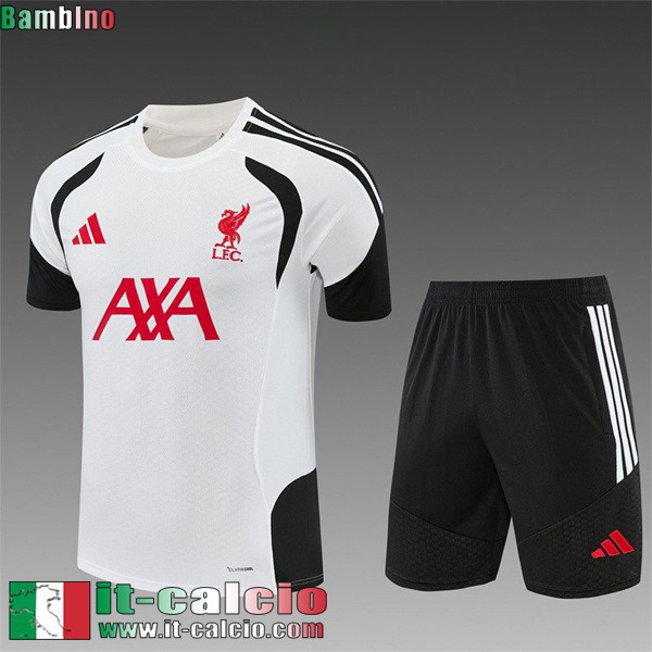 KIT: Magliette a maniche corte Liverpool Bambini 26 27 H1107