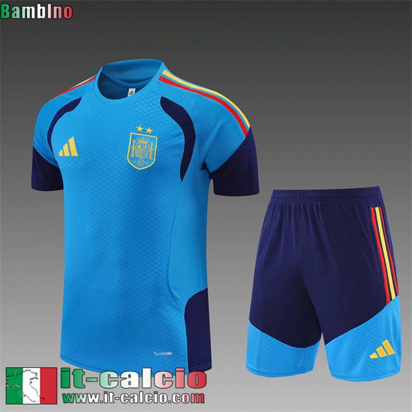 KIT: Magliette a maniche corte Spagna Bambini 26 27 H1110