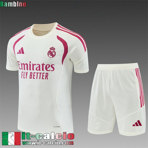 KIT: Magliette a maniche corte Real Madrid Bambini 26 27 H1113