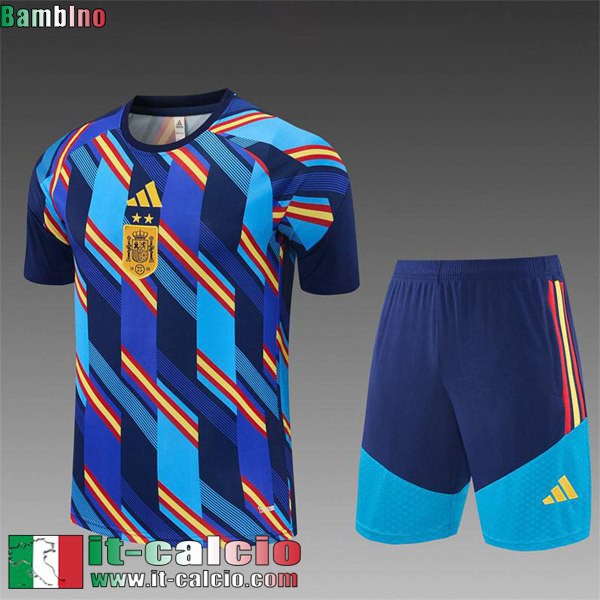 KIT: Magliette a maniche corte Spagna Bambini 26 27 H1114
