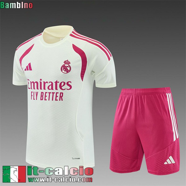 KIT: Magliette a maniche corte Real Madrid Bambini 26 27 H1116