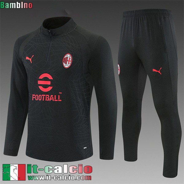 KIT: Tute Calcio AC Milan Bambini 26 27 C1314