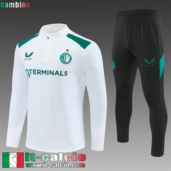 KIT: Tute Calcio Feyenoord Rotterdam Bambini 26 27 C1319