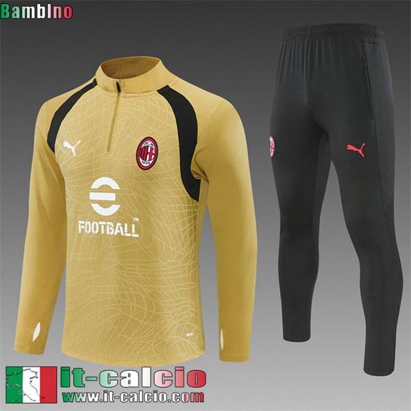 KIT: Tute Calcio AC Milan Bambini 26 27 C1326