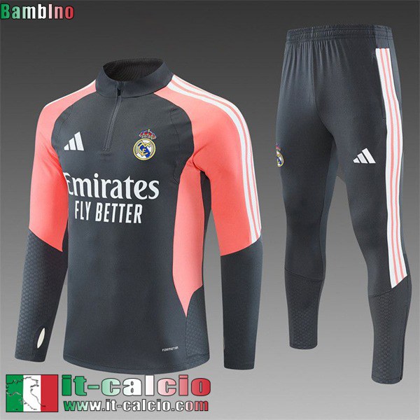 KIT: Tute Calcio Real Madrid Bambini 26 27 C1329