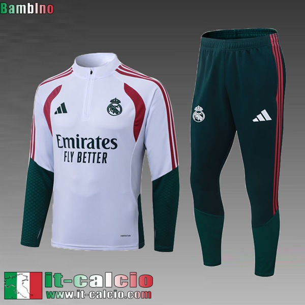 KIT: Tute Calcio Real Madrid Bambini 26 27 C1333