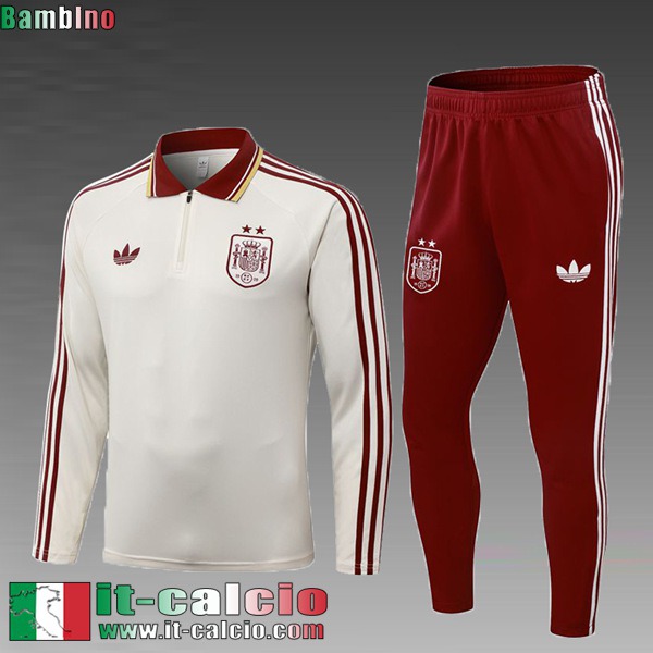 KIT: Tute Calcio Spagna Bambini 26 27 C1335