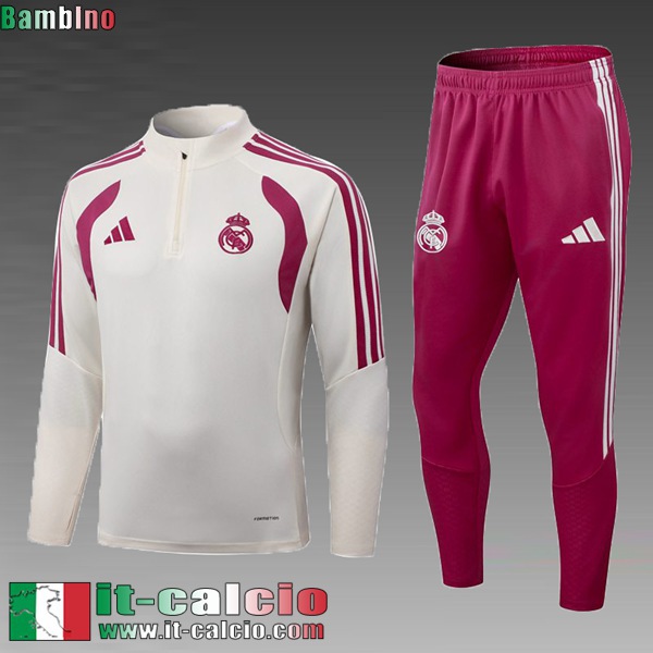KIT: Tute Calcio Real Madrid Bambini 26 27 C1339