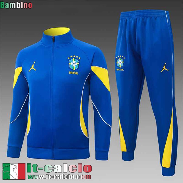 KIT: Tute Calcio Brasile Bambini 26 27 C1342
