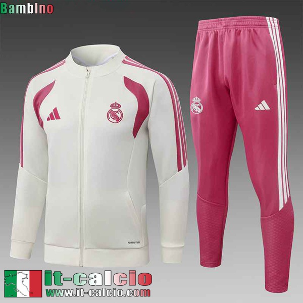 KIT: Full-Zip Giacca Real Madrid Bambini 26 27 C1345