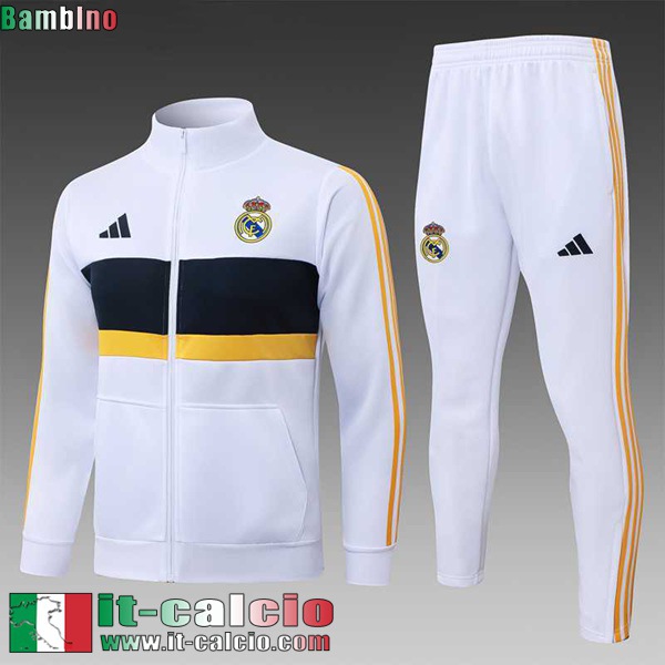 KIT: Full-Zip Giacca Real Madrid Bambini 26 27 C1346