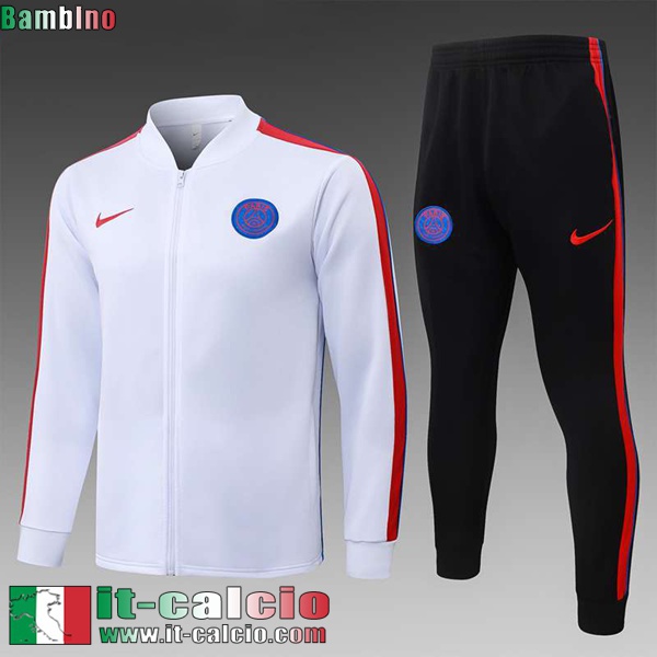KIT: Full-Zip Giacca PSG Bambini 26 27 C1349