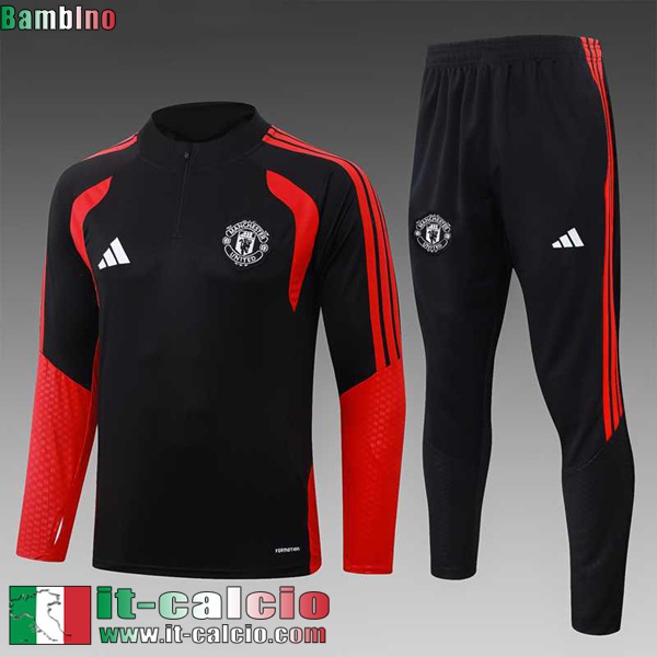 KIT: Tute Calcio Manchester United Bambini 26 27 C1351