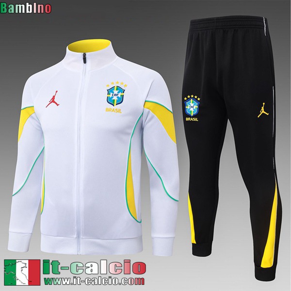KIT: Full-Zip Giacca Brasile Bambini 26 27 C1352
