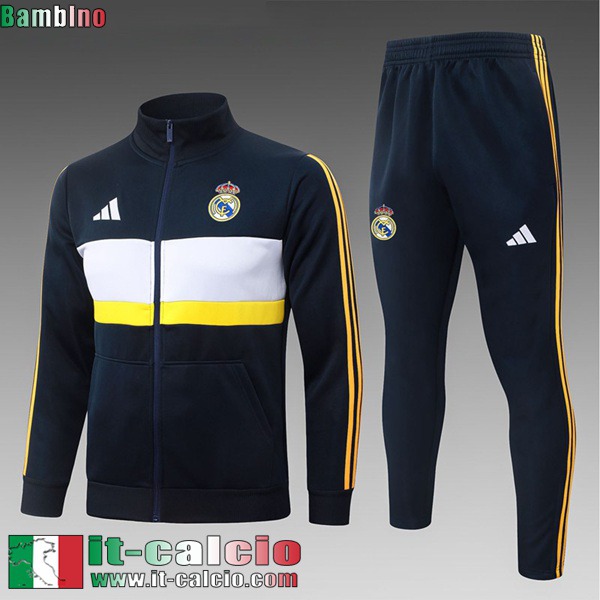 KIT: Full-Zip Giacca Real Madrid Bambini 26 27 C1359