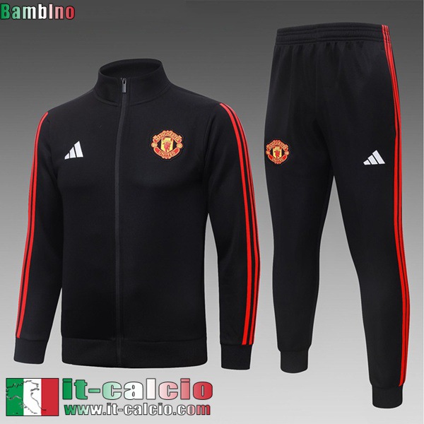 KIT: Full-Zip Giacca Manchester United Bambini 26 27 C1366