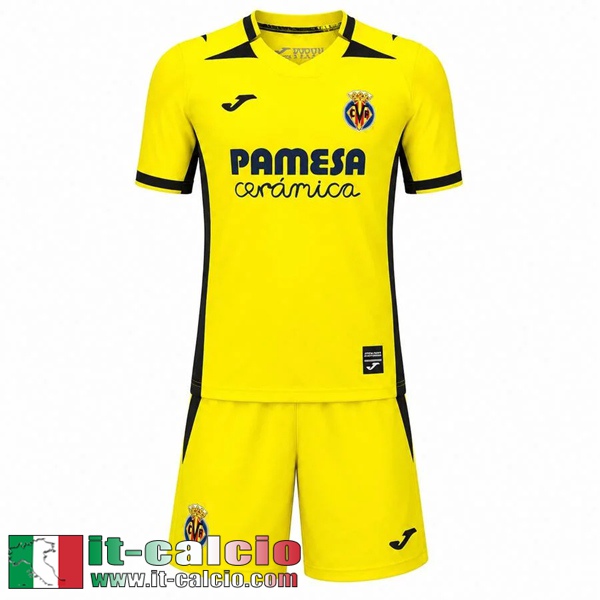 Maglie Calcio Villarreal Prima Bambini 26 27