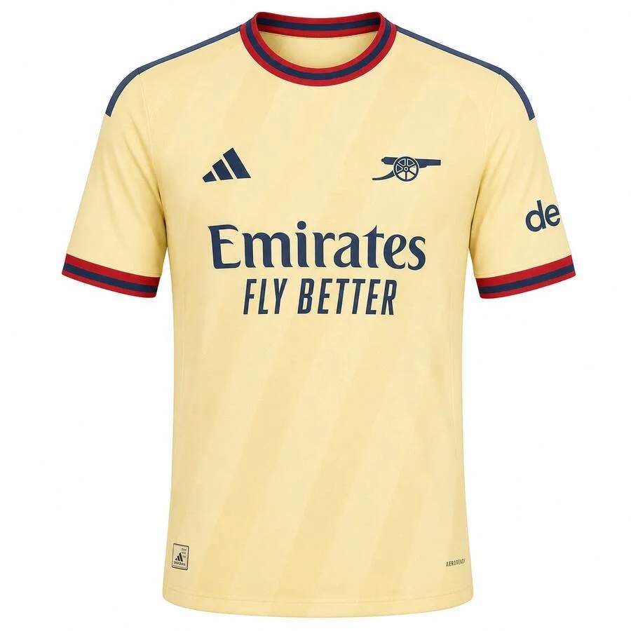 Maglia Calcio Arsenal Terza Uomo 26 27 Maglia Calcio Arsenal Terza Uomo 26 27