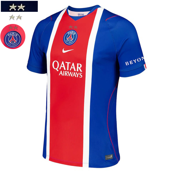 Maglia Calcio PSG Prima 2-stelle Uomo 26 27