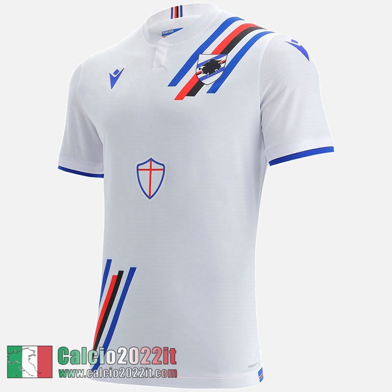 Seconda UC Sampdoria Maglia Calcio Uomo 2021 2022