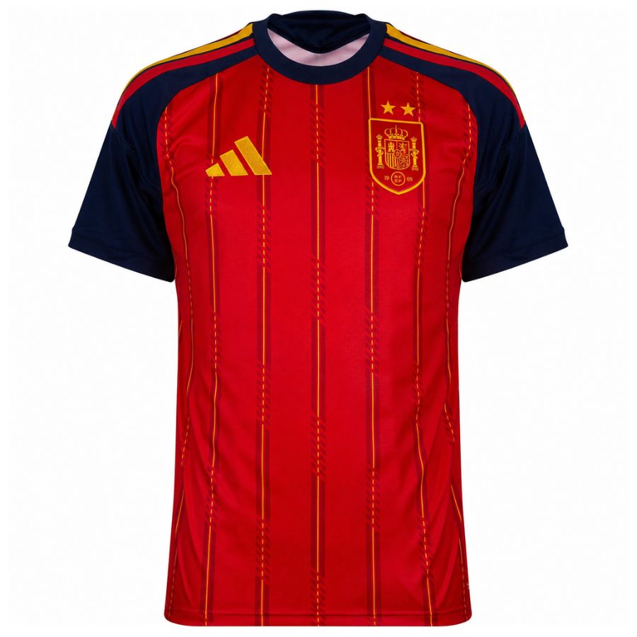 Spagna 2-stelle Maglia Calcio Prima Uomo Coppa del Mondo 2026 Spagna 2-stelle Maglia Calcio Prima Uomo Coppa del Mondo 2026