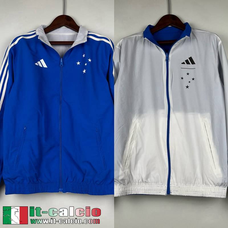Cruzeiro Giacca a vento Reversible blu bianco Uomo 23 24 D61